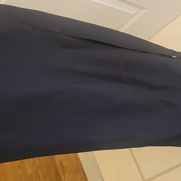 Parallel Lines ASOS Black Satin Sweetheart Ruffle Sleeve Maxi Dress - Picture 4 of 4